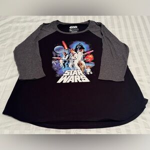 Torrid x Star Wars Classic Fit Raglan Top